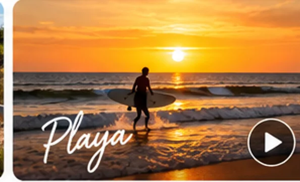 Sonnenuntergang am Strand